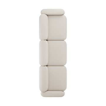 Patch 3-personers sofa - Linara 05 Porridge - Massproductions