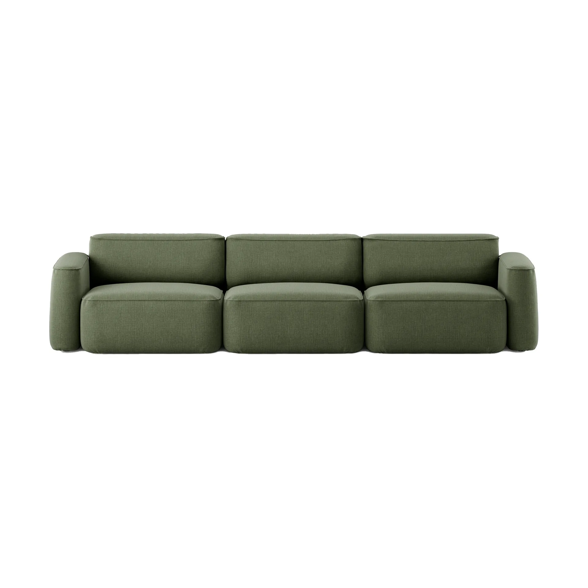 Patch 3-personers sofa, Linara 100 Tarragon Massproductions