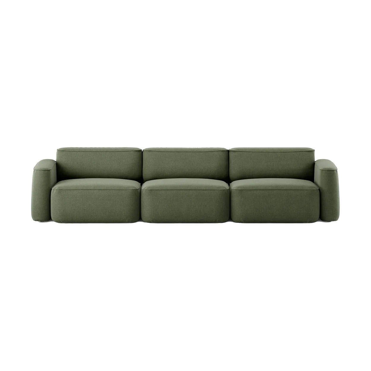 Massproductions Patch 3-personers sofa Linara 100 Tarragon