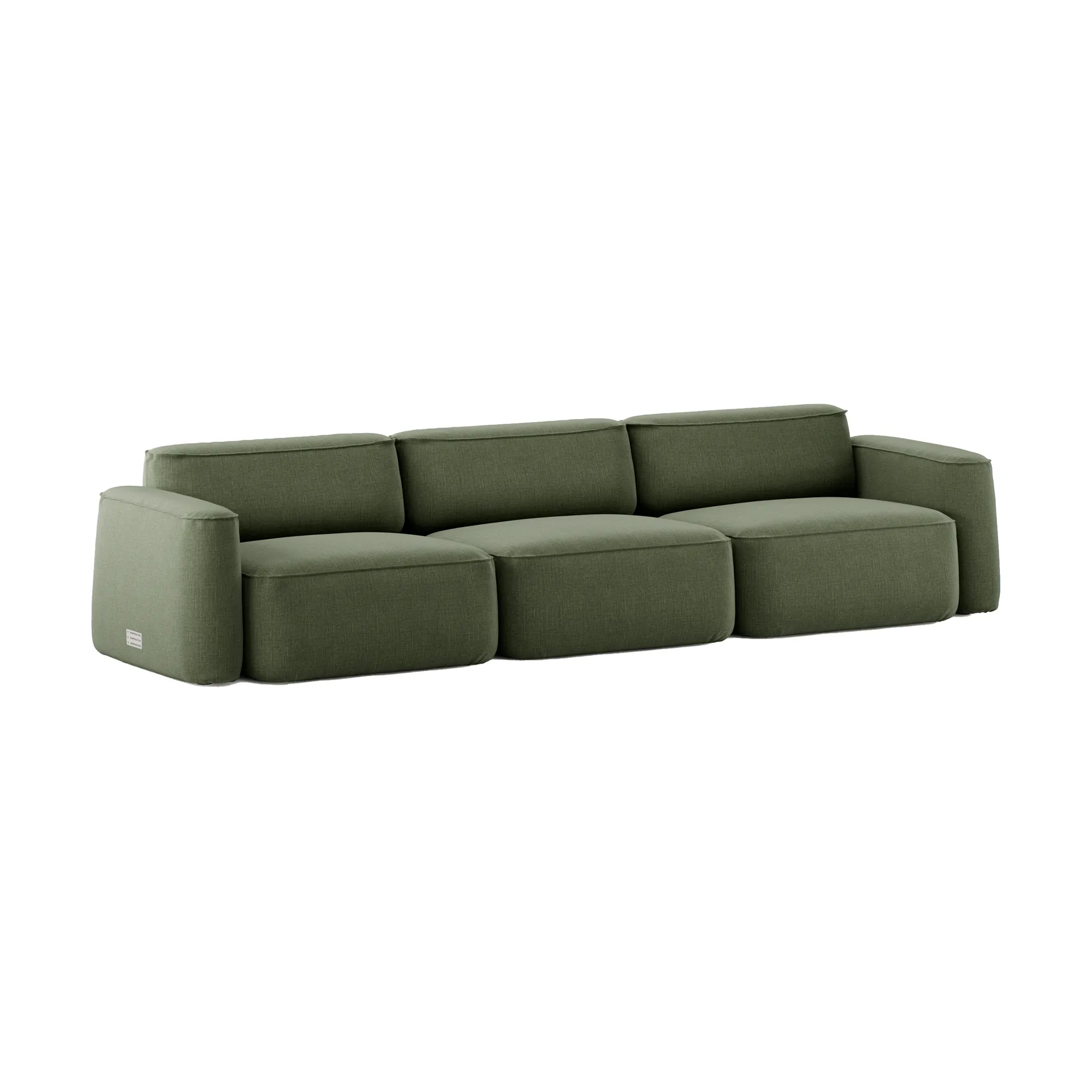Patch 3-personers sofa, Linara 100 Tarragon Massproductions
