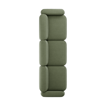 Patch 3-personers sofa - Linara 100 Tarragon - Massproductions