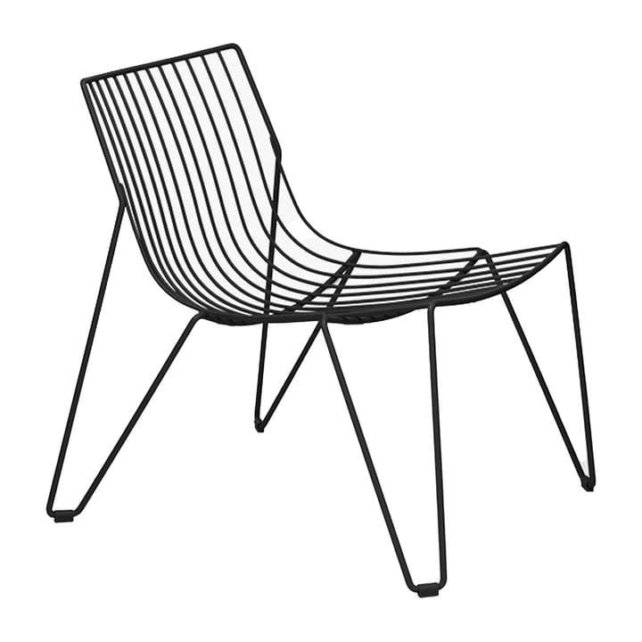 Tio easy chair loungestol - Black - Massproductions