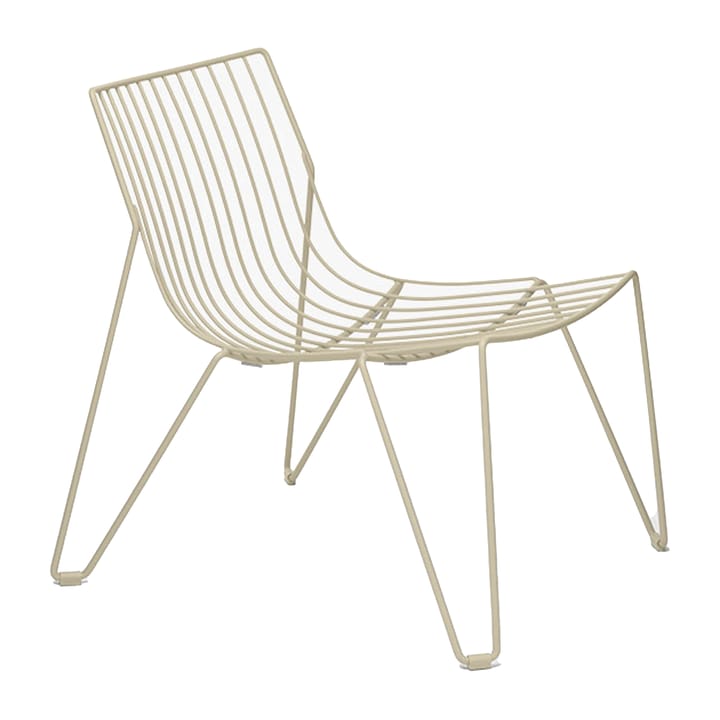 Tio easy chair loungestol - Ivory - Massproductions
