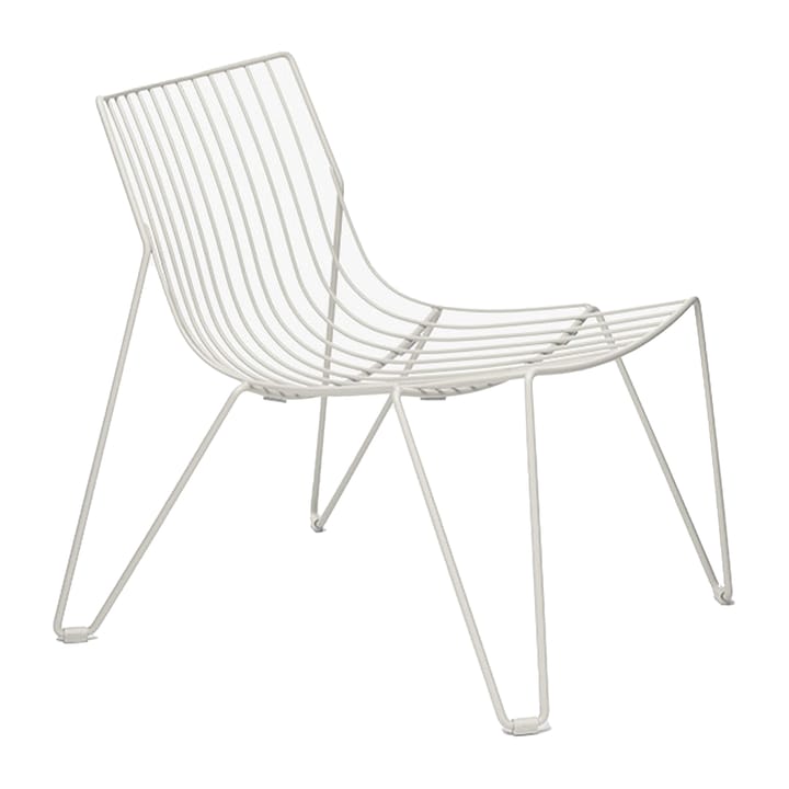 Tio easy chair loungestol - White - Massproductions