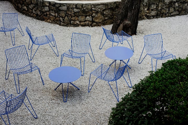Tio sidebord Ø60 cm, Overseas Blue Massproductions