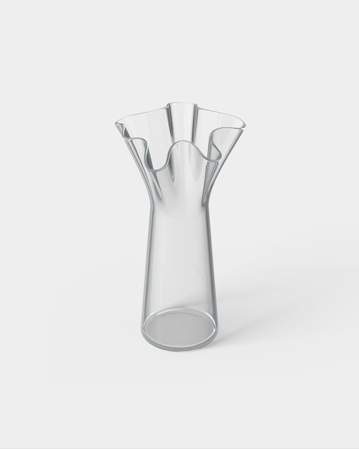 Trippy vase - Klart glas - Massproductions