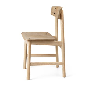 Conscious BM3162 stol - Soaped oak/Coffee waste light - Mater