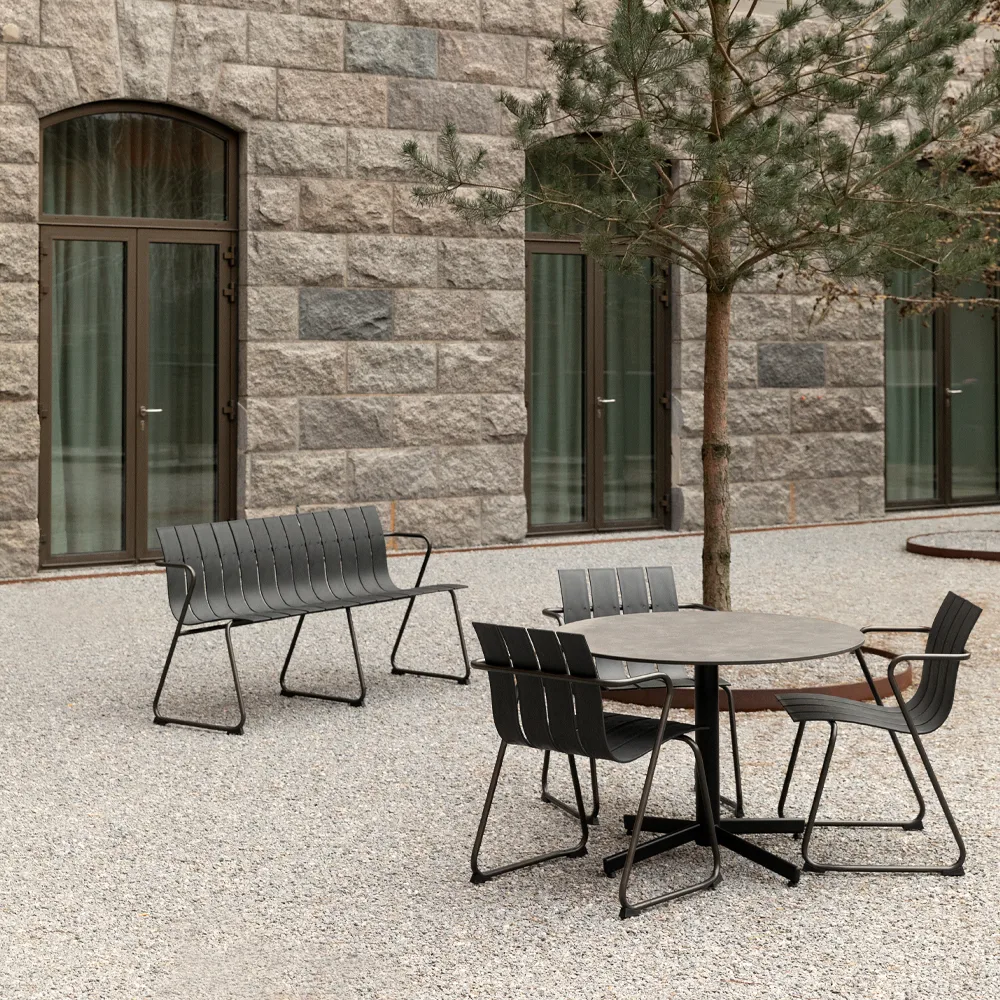 Ocean bænk, green Mater