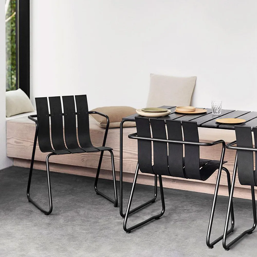 Ocean bord, black, small Mater
