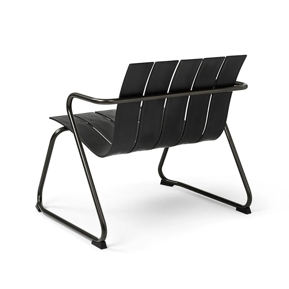 Ocean loungestol, black Mater