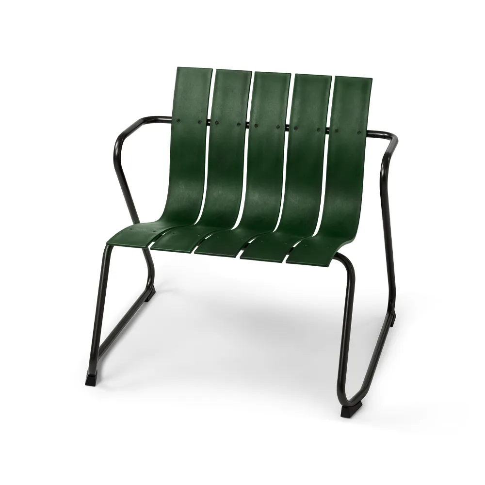 Ocean loungestol, green Mater