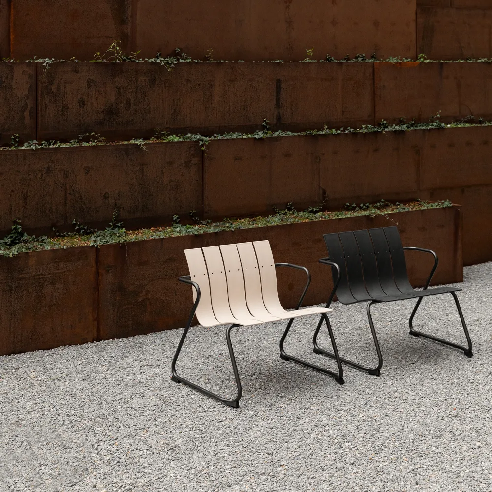 Ocean loungestol, green Mater