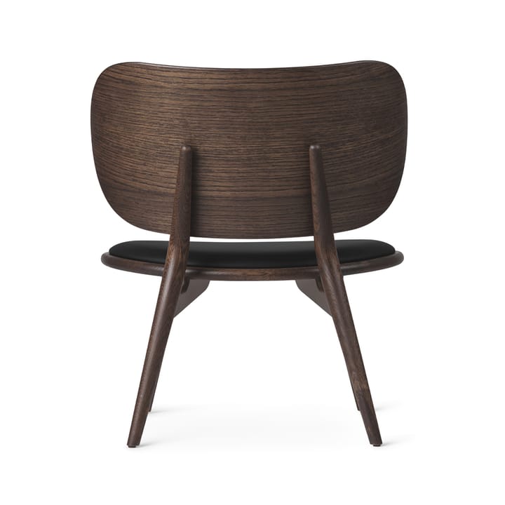 The Lounge Chair loungestol, Læder black, sirka grey stel Mater