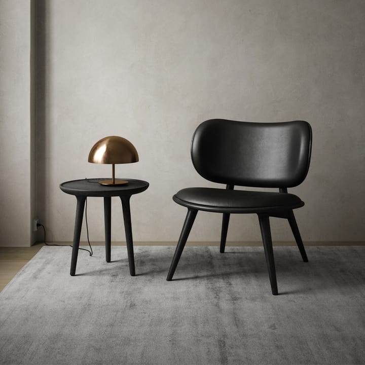 The Lounge Chair loungestol, Læder natural, matlakeret stel i eg Mater