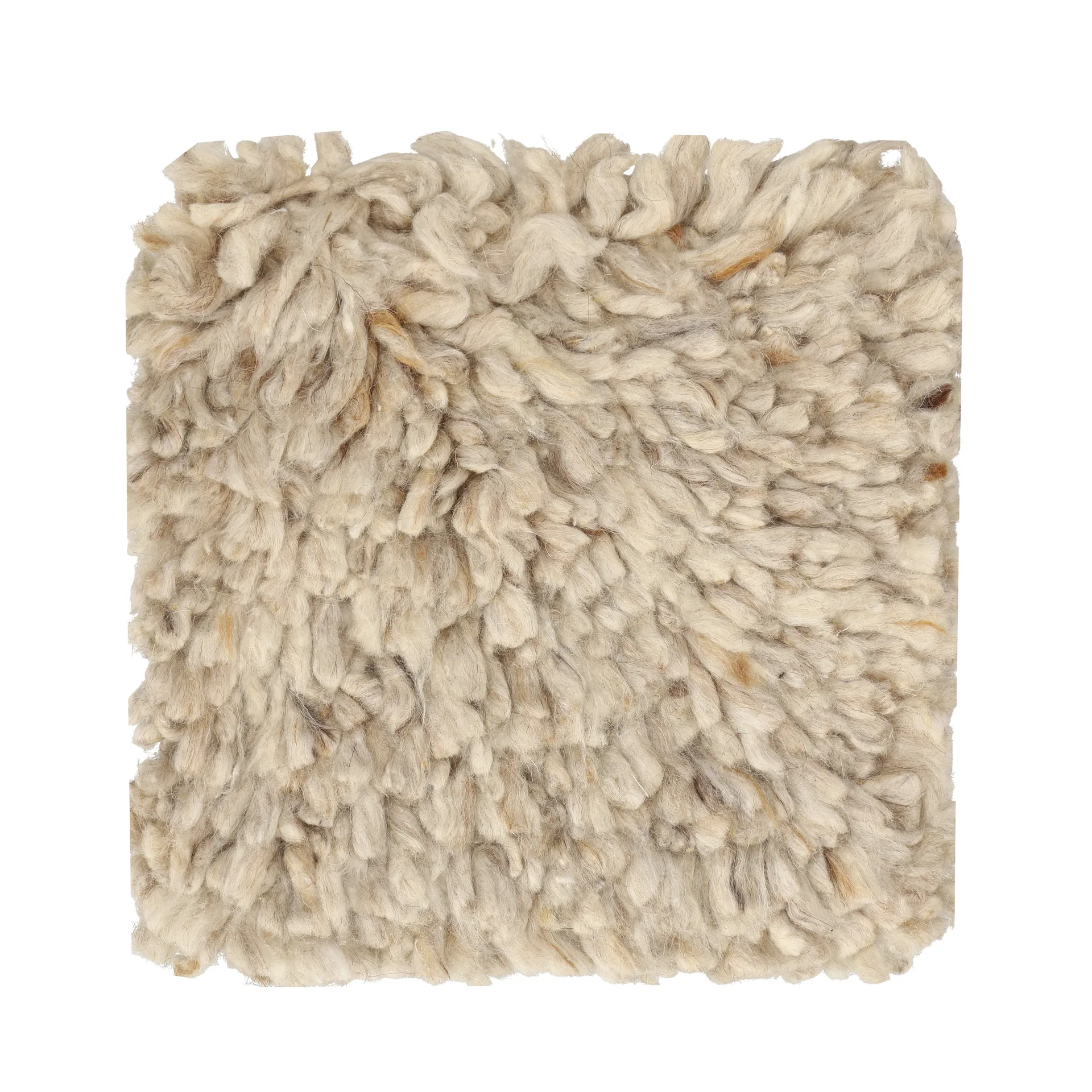 Mattprøve Cozy uldmåtte, Hazel Material Samples