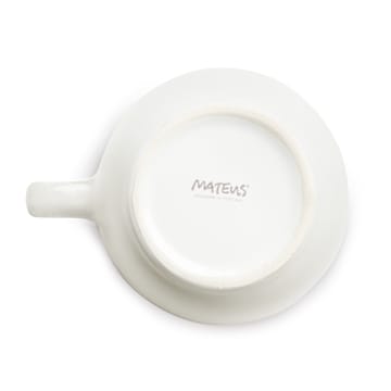 Basic organic krus – 60 cl - hvid - Mateus