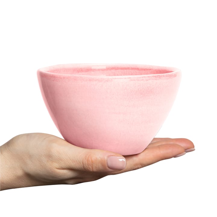 Basic organic skål – 12 cm - light pink - Mateus