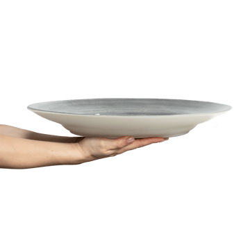Basic serveringsfad Ø41 cm - Grå - Mateus
