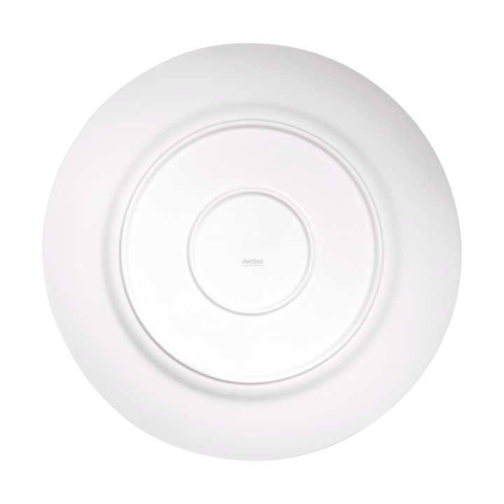 Basic serveringsfad Ø41 cm, Hvid Mateus