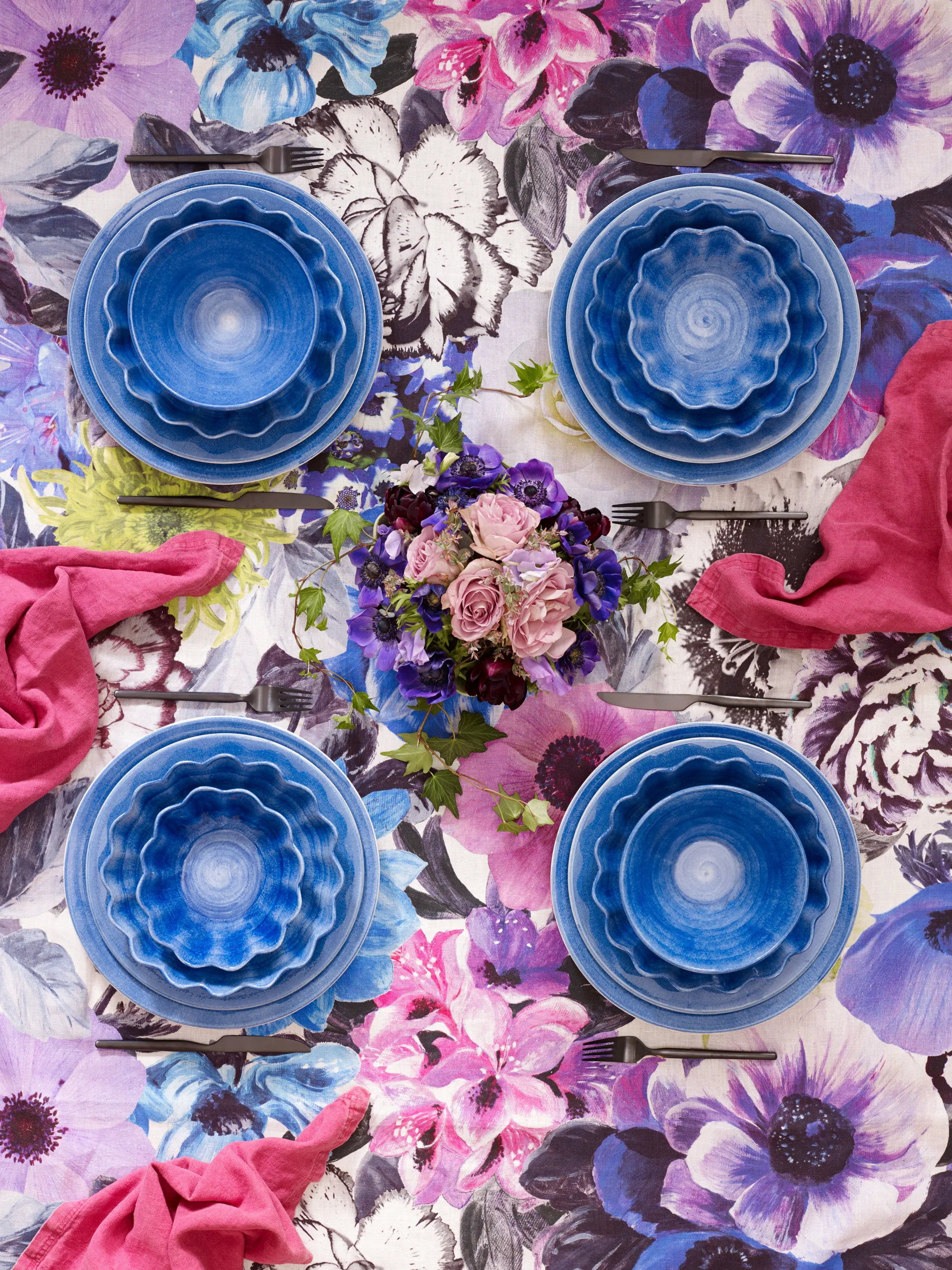 Basic skål – 70 cl, Lyseblå Mateus