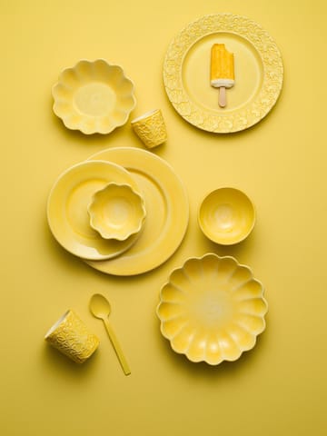 Basic tallerken – 21 cm - Gul - Mateus