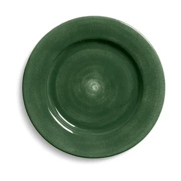 Basic tallerken – 28 cm - Forest green - Mateus
