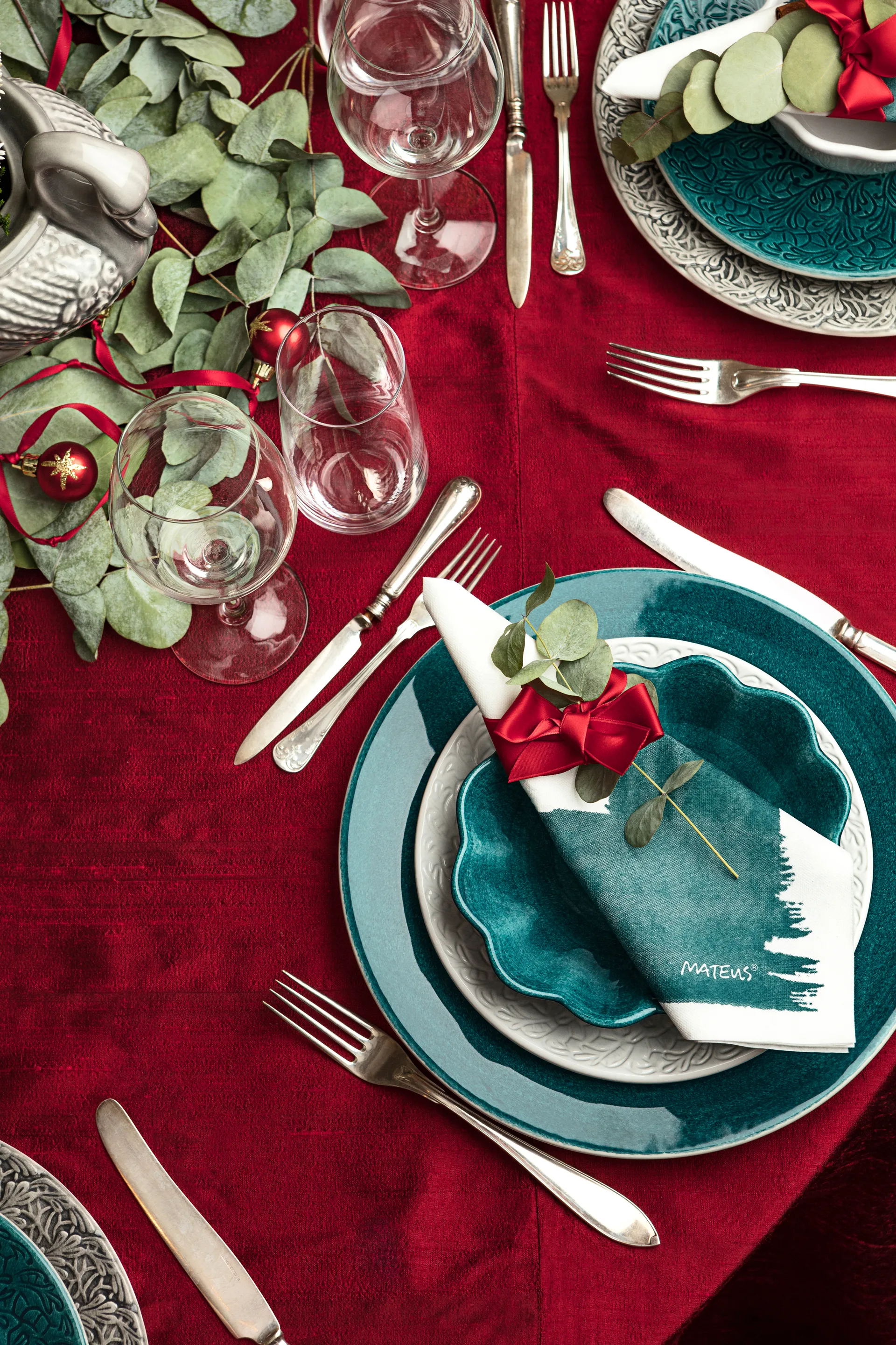 Basic tallerken – 28 cm, Ocean Mateus