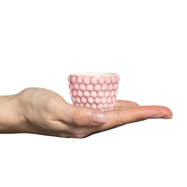 Bubbles æggebæger – 4 cm - light pink - Mateus