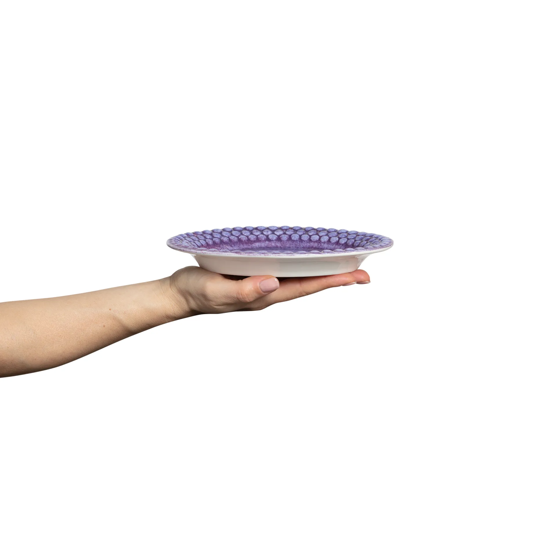 Bubbles oval tallerken – 20 cm, Viol Mateus