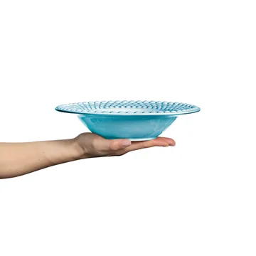 Bubbles suppetallerken – 25 cm - Turkis - Mateus