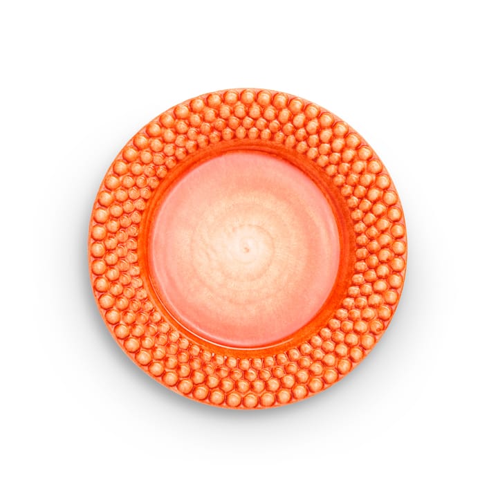 Bubbles tallerken – 28 cm - Orange - Mateus