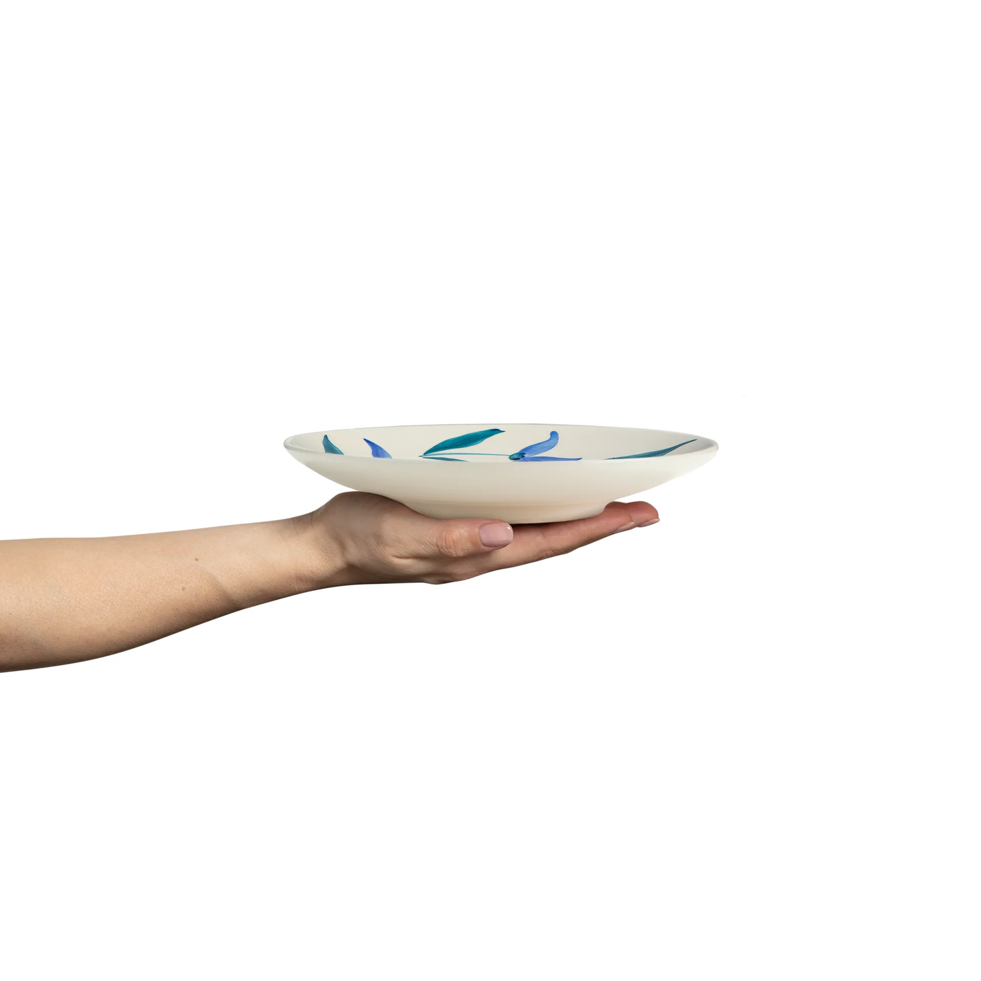 Flowers blossom tallerken Ø20 cm, Hvid Mateus