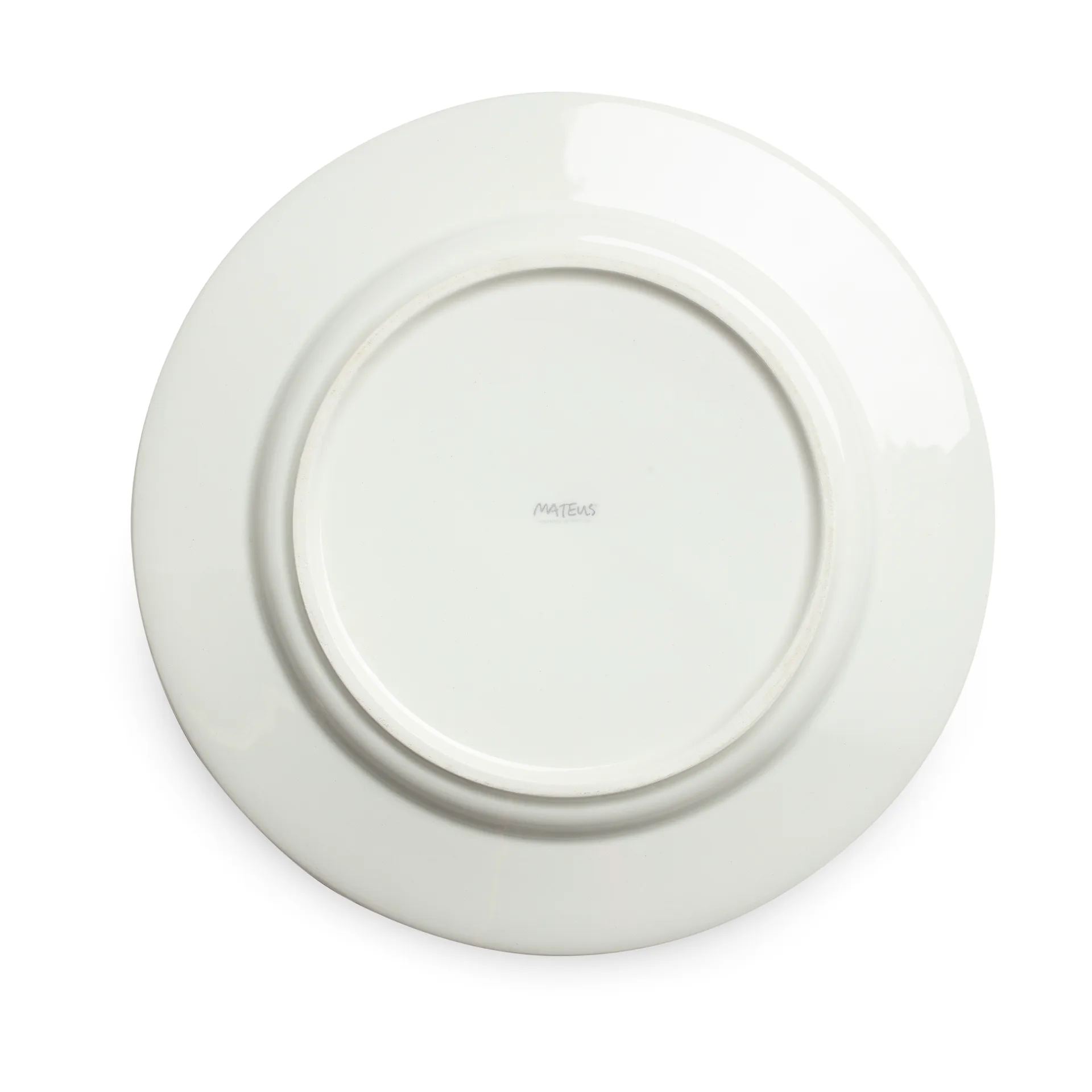 Flowers tulips middagstallerken Ø28 cm, Hvid Mateus