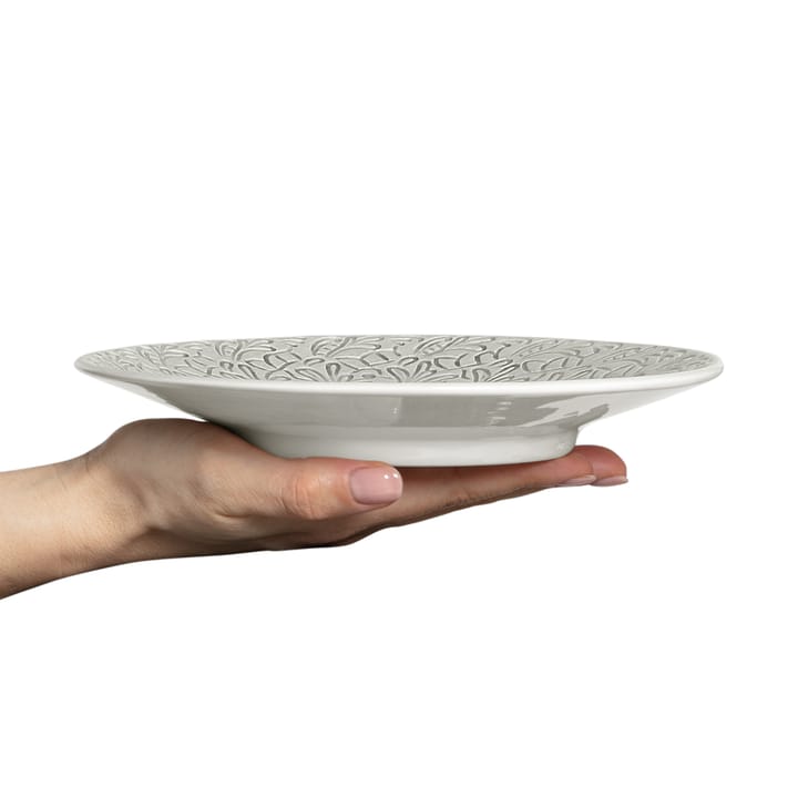 Lace tallerken – 20 cm - Grå - Mateus