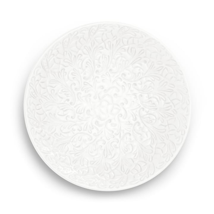 Lace tallerken – 20 cm - Hvid - Mateus