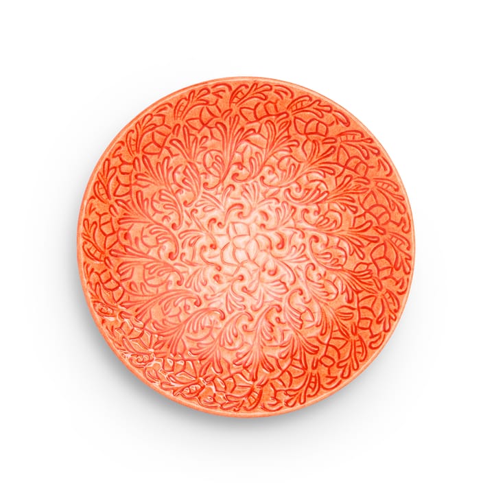 Lace tallerken – 20 cm - Orange - Mateus