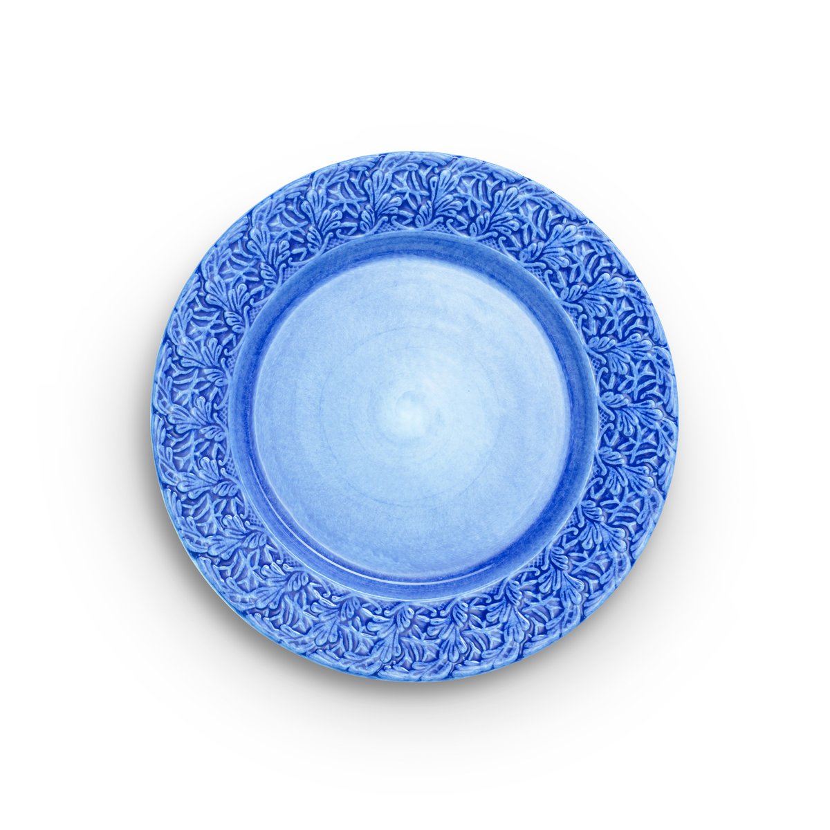 Mateus Lace tallerken – 25 cm Lyseblå