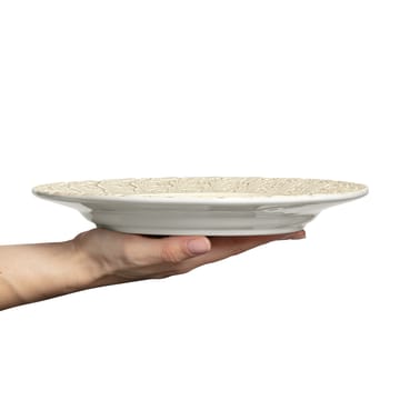 Lace tallerken – 25 cm - Sand - Mateus