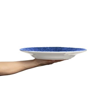 Lace tallerken – 32 cm - Blå - Mateus