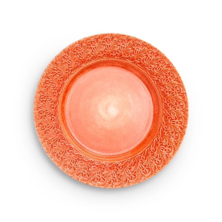 Lace tallerken – 32 cm - Orange - Mateus