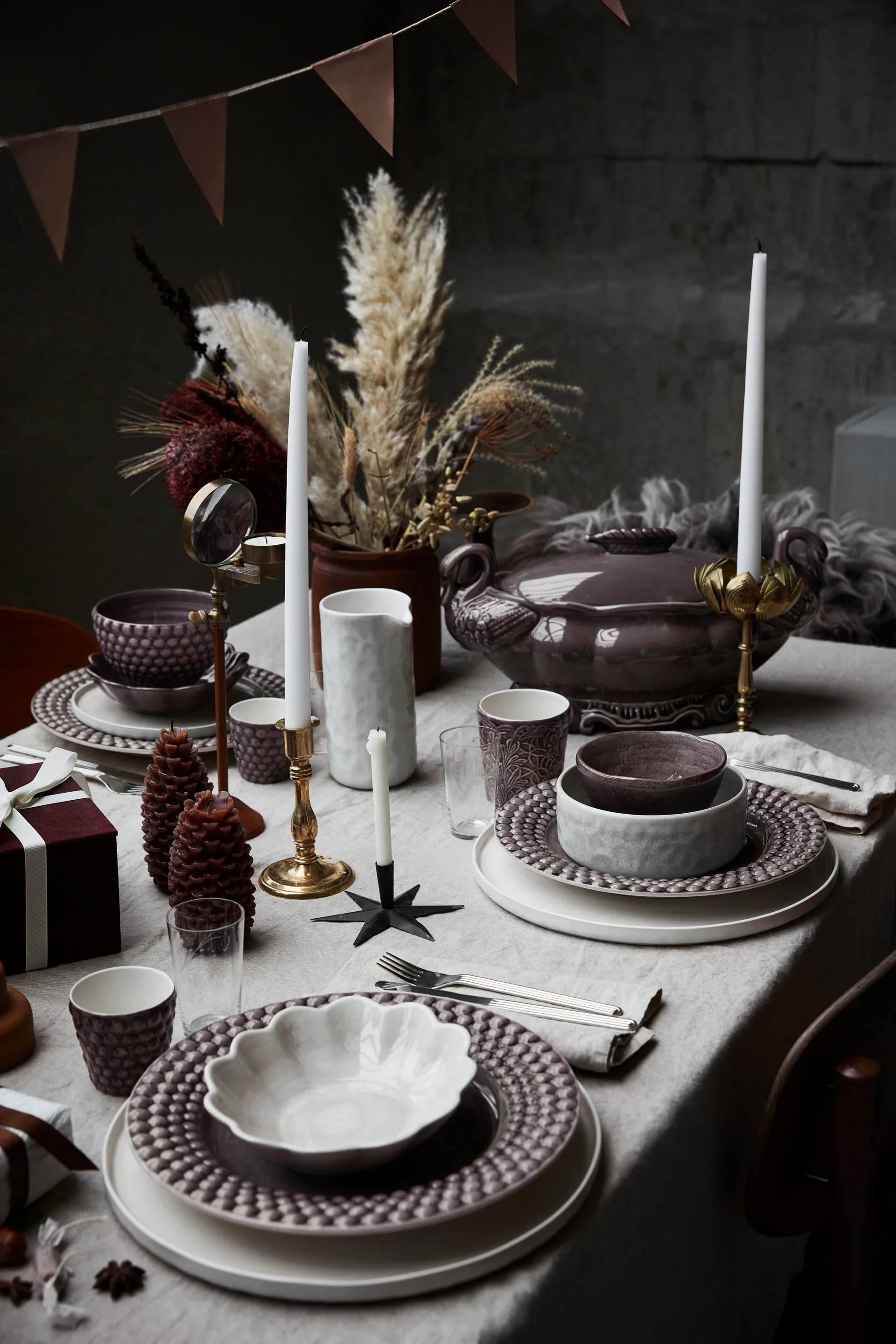 MSY skål – 75 cl, Grå Mateus