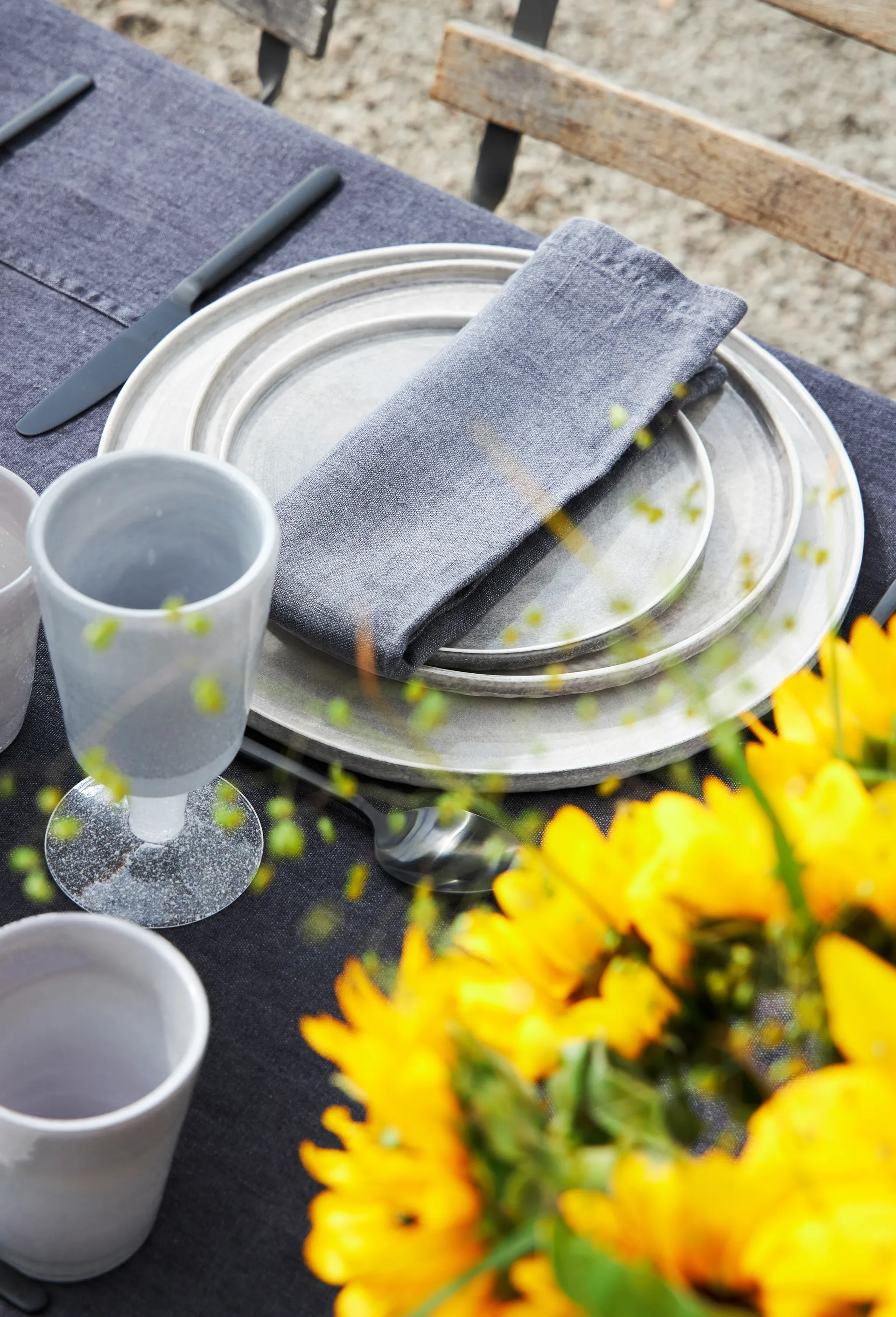 MSY tallerken – 13 cm, Icy blue Mateus