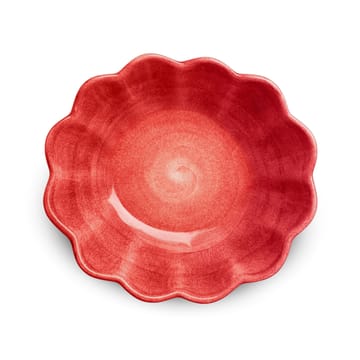 Oyster skål 16x18 cm - Rød - Mateus