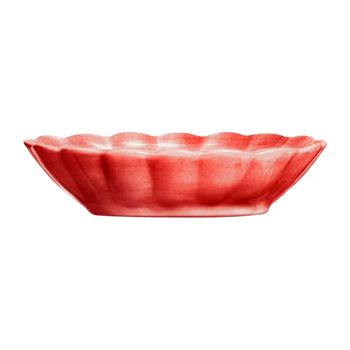 Oyster skål 18x23 cm - Rød-Limited Edition - Mateus