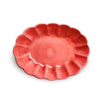 Oyster skål 18x23 cm - Rød-Limited Edition - Mateus