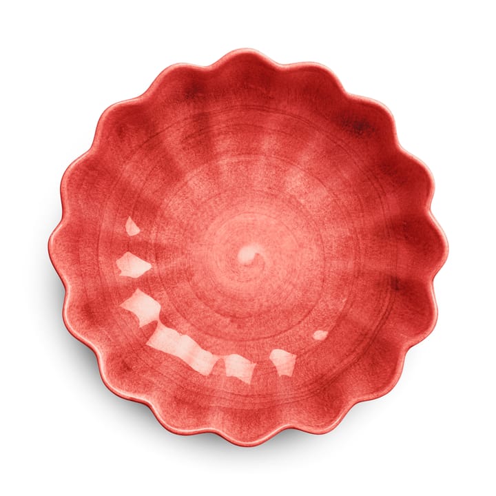 Oyster skål Ø24 cm, Rød Mateus