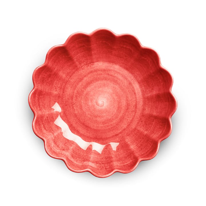 Oyster skål Ø31 cm, Rød Mateus