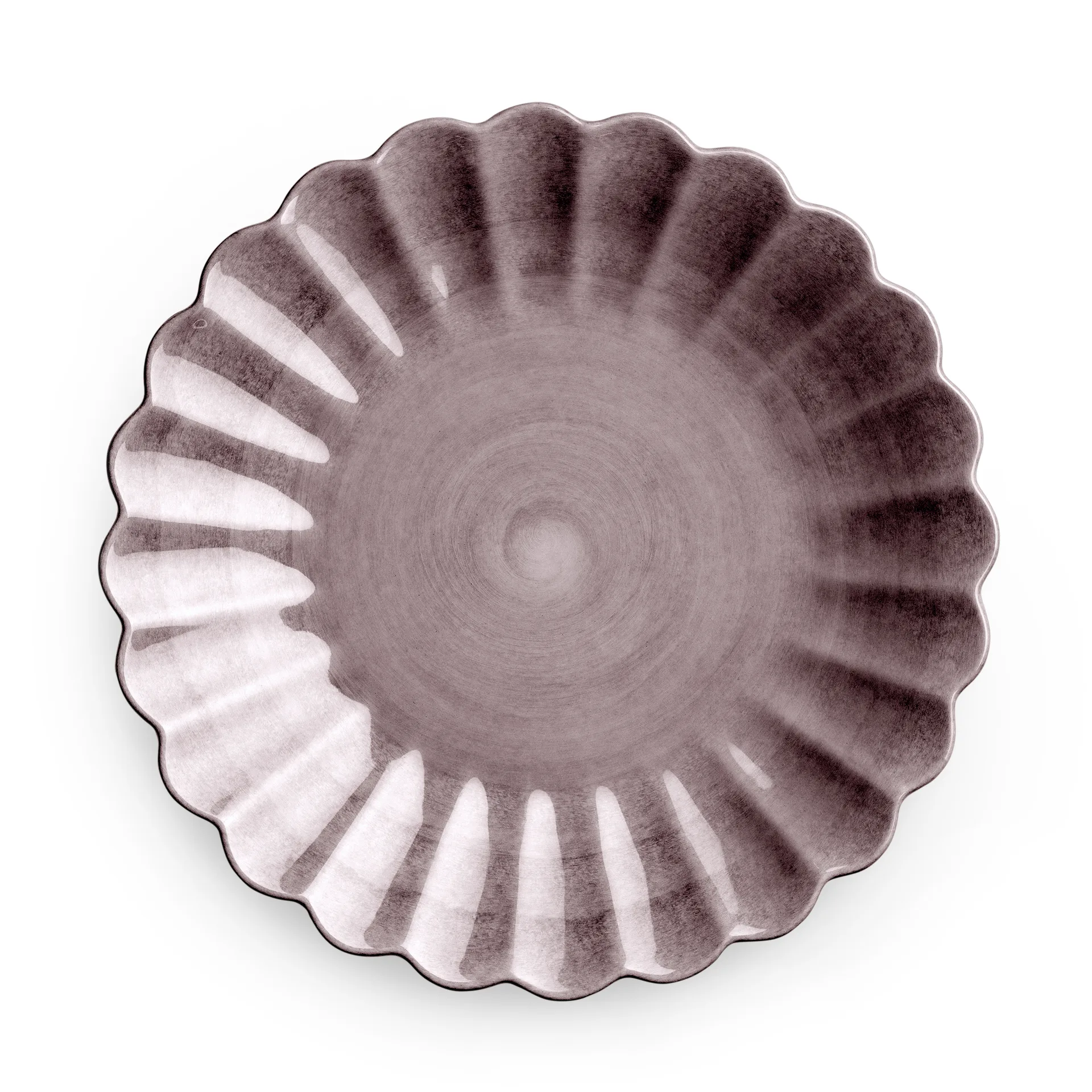 Oyster tallerken 20 cm, Blomme Mateus