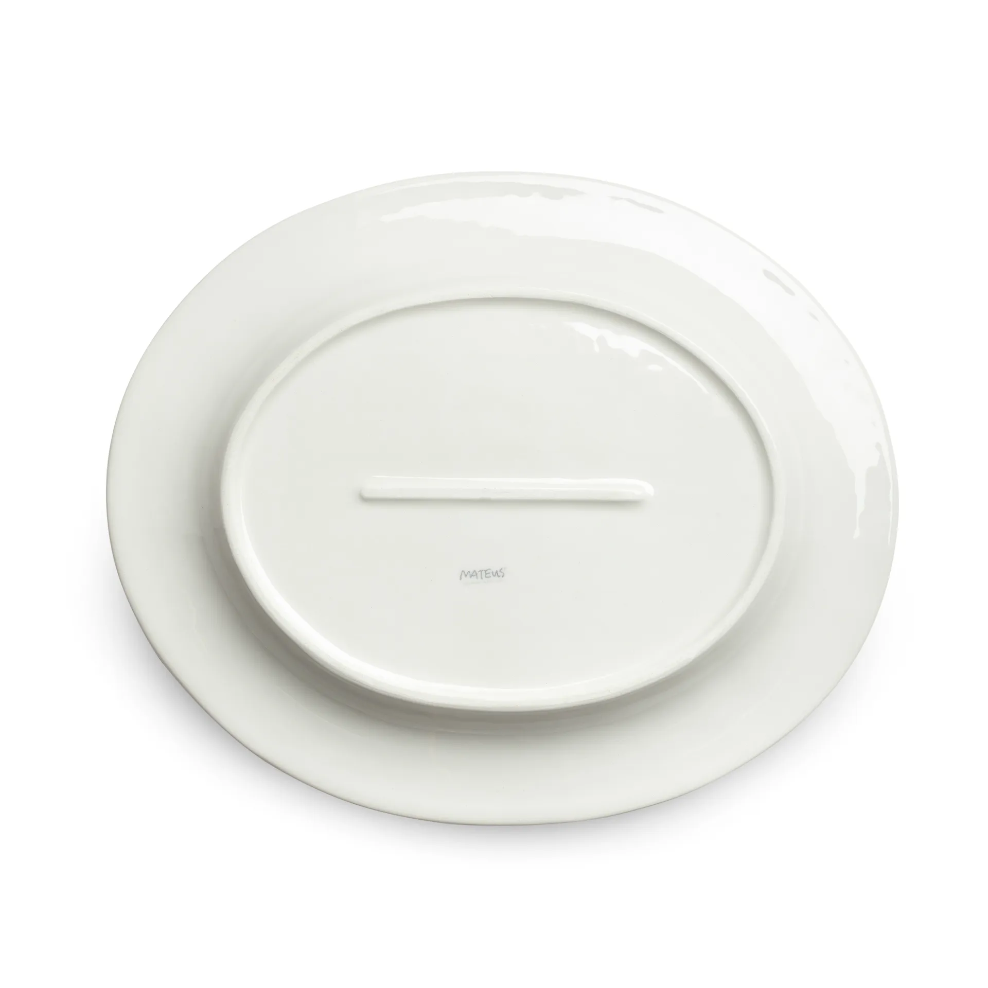 Stripes fad 30x35 cm, Lyseblå Mateus