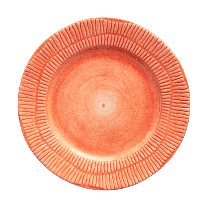 Stripes tallerken Ø21 cm - Orange - Mateus